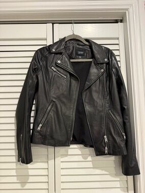 LAMARQUE black leather jacket